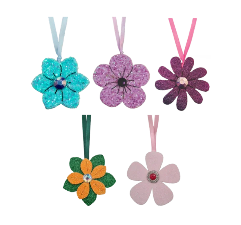 2004 - PINGENTE FLORES (5 UNIDADES)