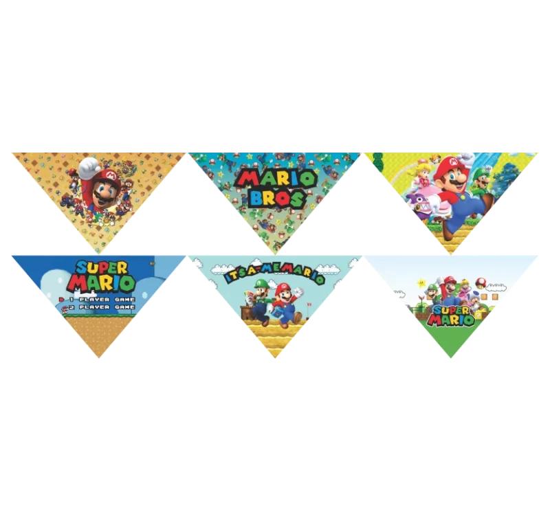 8415 - BANDANA SUPER MARIO M (6 UNIDADES)