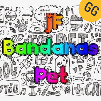B004 - BANDANAS JF - GG (6 UNIDADES)
