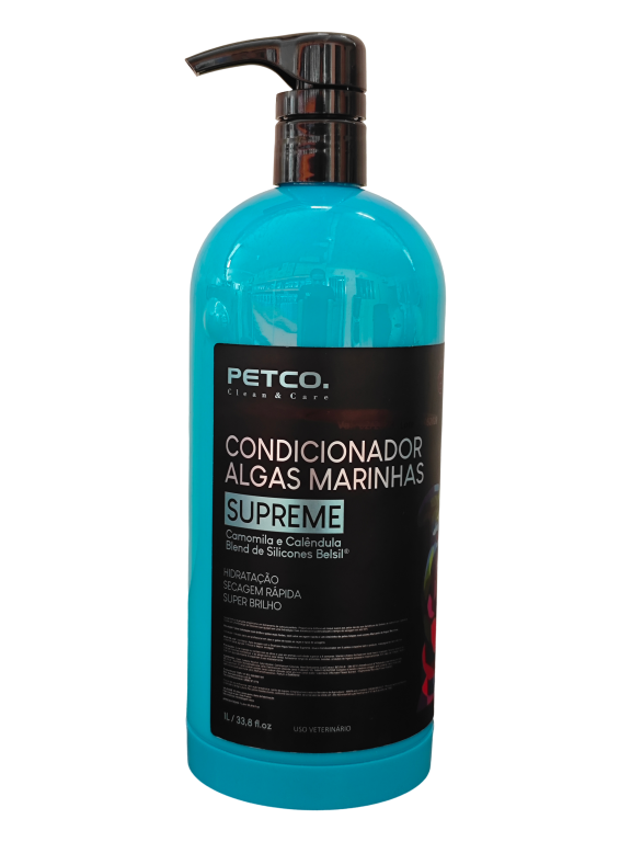 CONDICIONADOR ALGAS MARINHAS SUPREME 1L 1:5 - PETCO