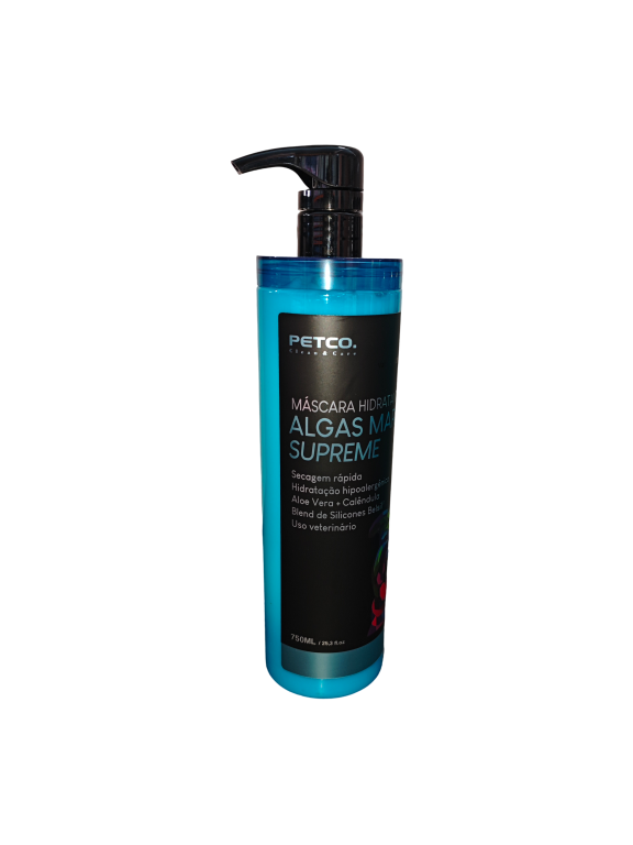MASCARA ALGAS MARINHAS SUPREME - ALGATERAPHY 750ML - PETCO