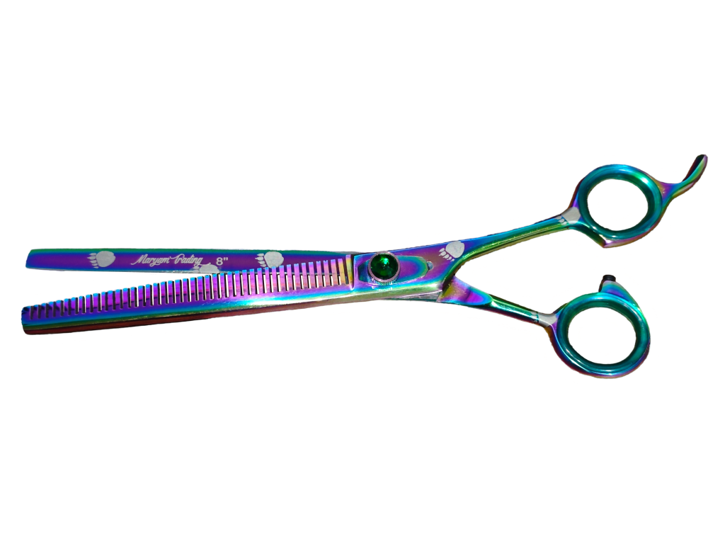 TESOURA SEMI DENTADA FRUTACOR COM PATA DIFERENTE 8'' - MARYAM TRADING