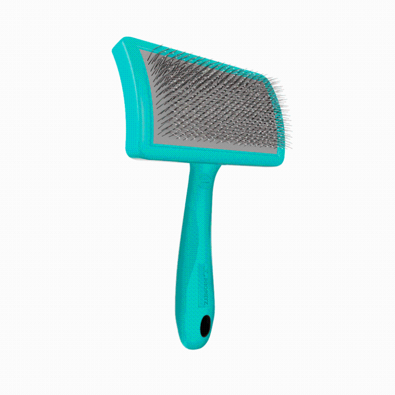 RASQUEADEIRA CURVA C/ BOLINHA GRANDE AZUL LINHA X PROPETZ