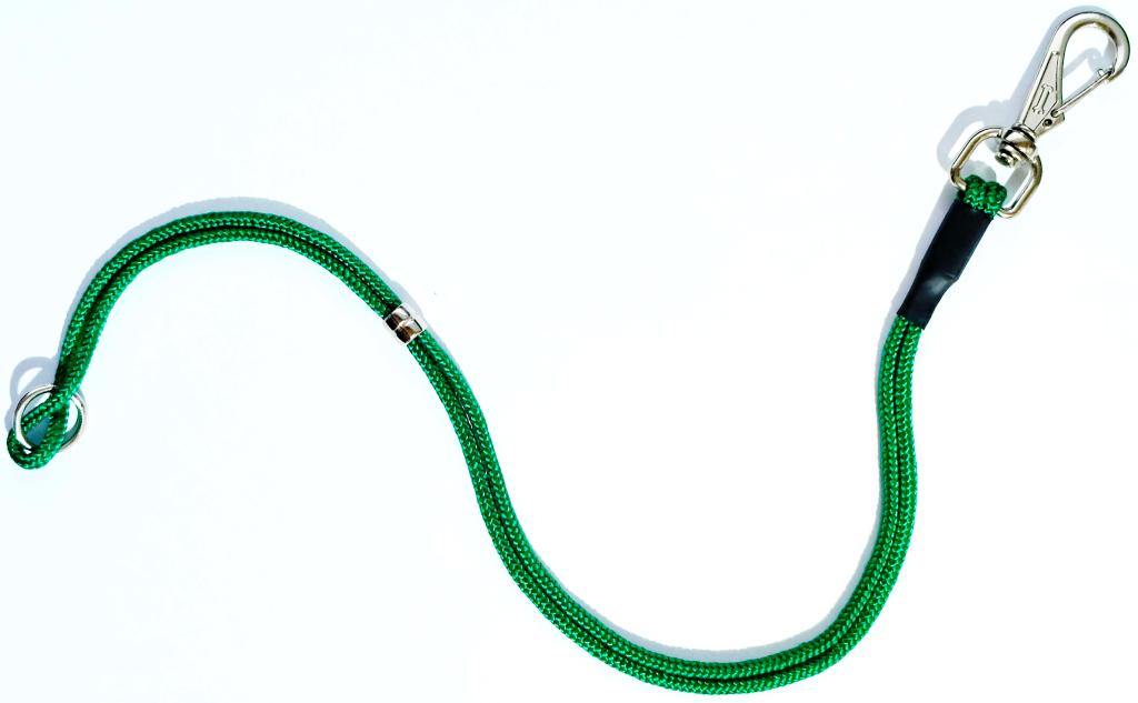 GUIA DE CORDA 4MM VERDE - 45CM