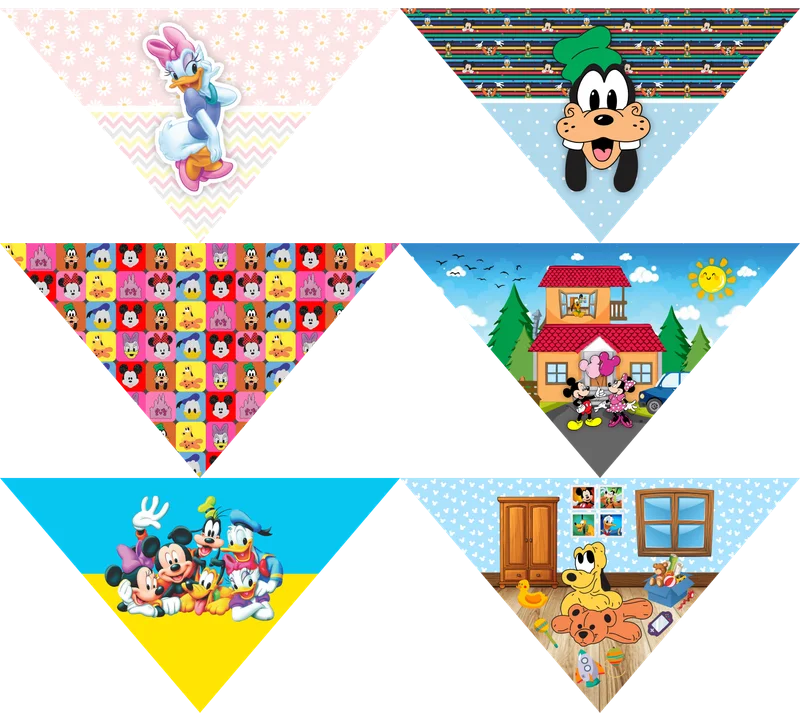 8416 - BANDANA FRIENDS M (6 UNIDADES)