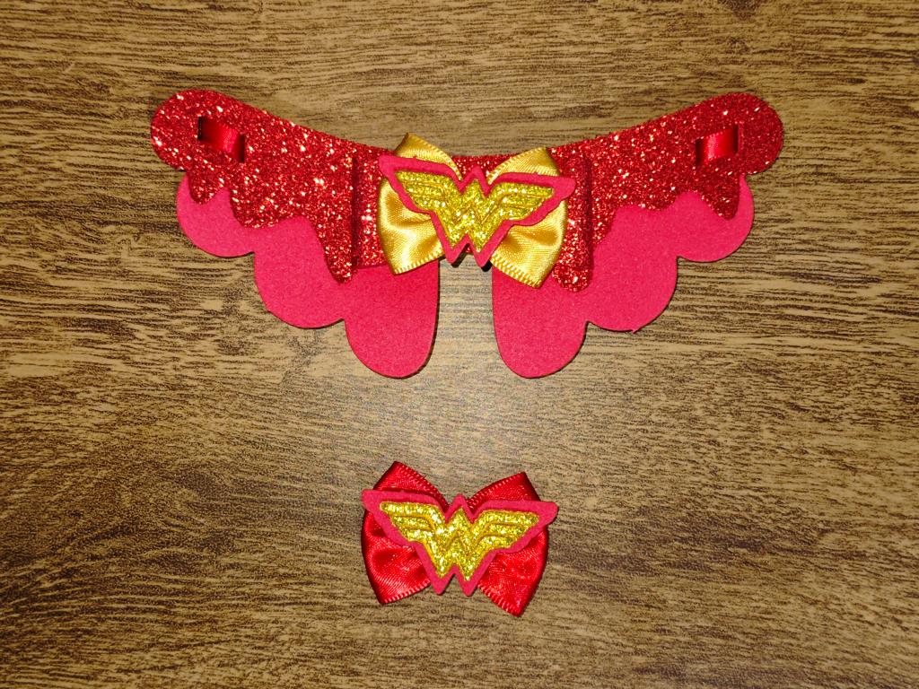 FB024 - CONJUNTO EVA MULHER-MARAVILHA (5 UNIDADES)