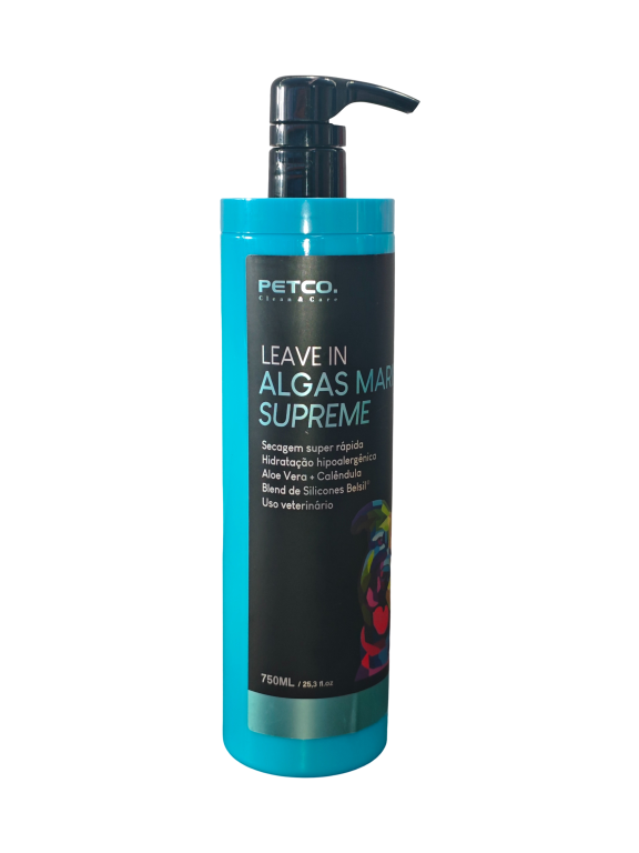 LEAVE IN ALGAS MARINHAS SUPREME - ALGATERAPHY 750ML - PETCO