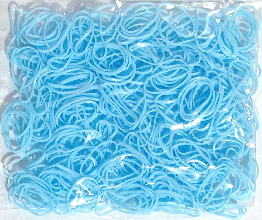 PA001 - BORRACHINHA AZUL CLARO 12G (APROX. 500 UN)