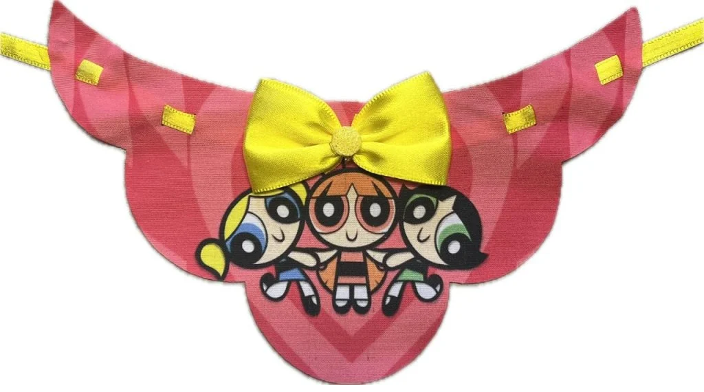 PA014 - GARGANTILHA MENINAS SUPER PODEROSAS (5 UNIDADES)