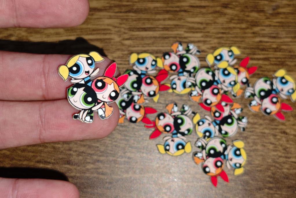 PA026 - ADESIVO MENINAS SUPER PODEROSAS (10 UNIDADES)