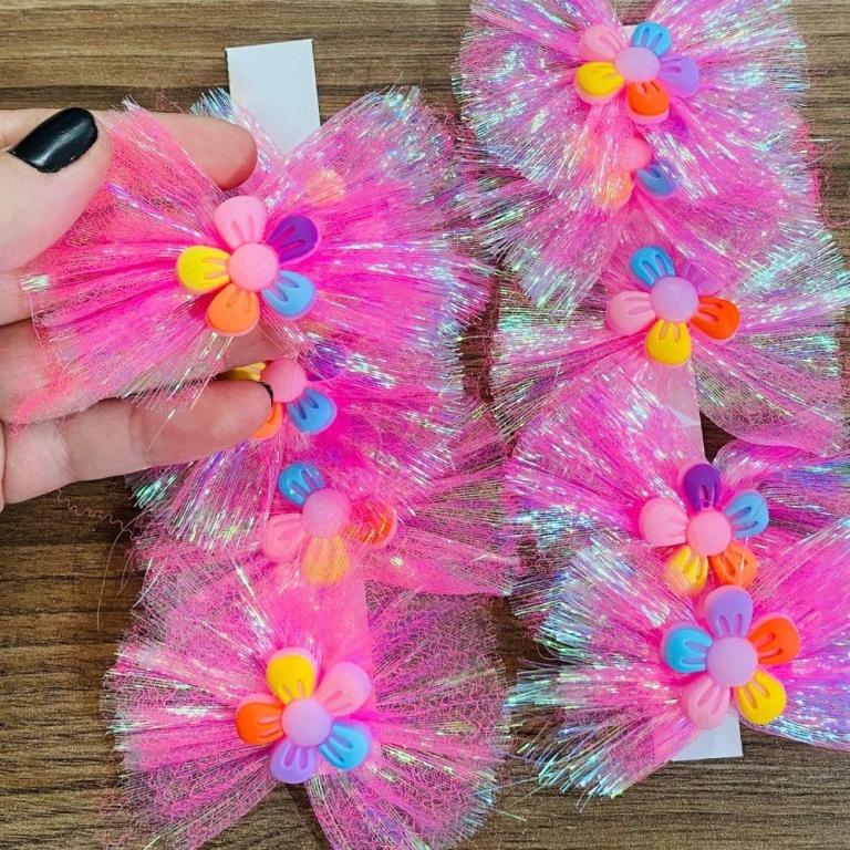 PA045 - LAÇO LUXO ROSA (10 UNIDADES)