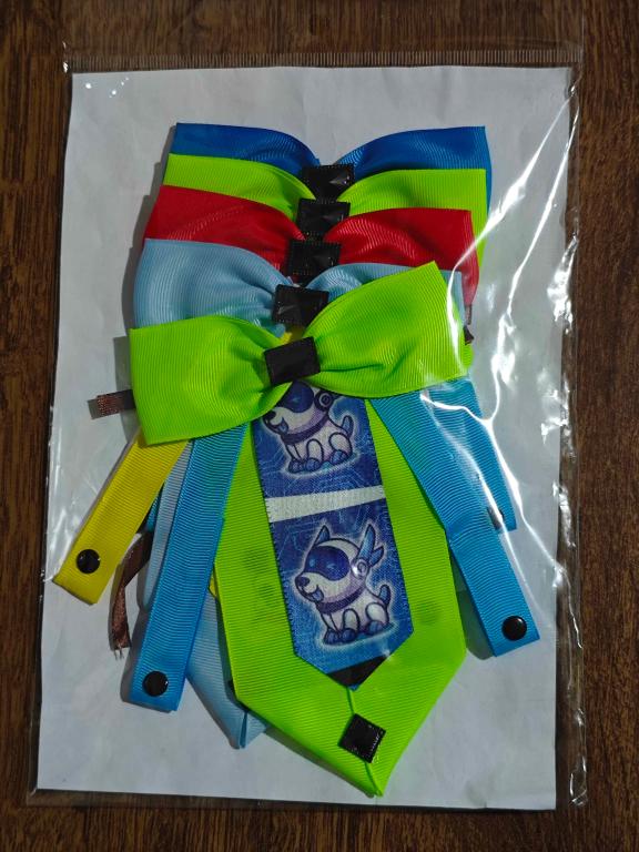 R023 - GRAVATA FITA GG PCT C/ 5