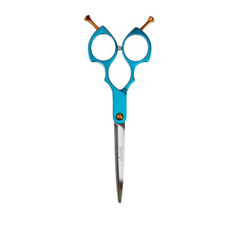 TESOURA CURVA 6.5'' ALUMINIO PROPETZ AKEMI - AZUL