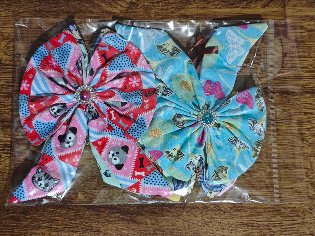 R047 - GARGANTILHA TECIDO GG PCT C/ 5