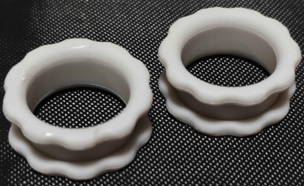 PAR ANEL DE SILICONE MOD. 1 CINZA - NIROX