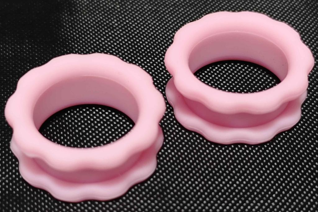 PAR ANEL DE SILICONE MOD. 1 ROSA - NIROX