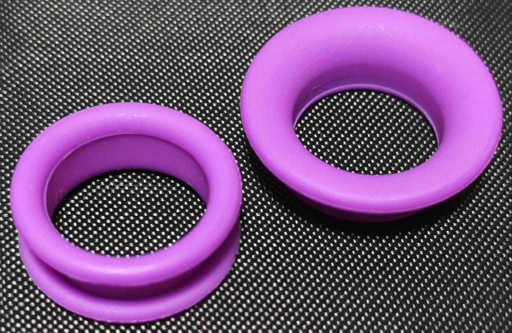 PAR ANEL DE SILICONE MOD. 3 ROXO - NIROX