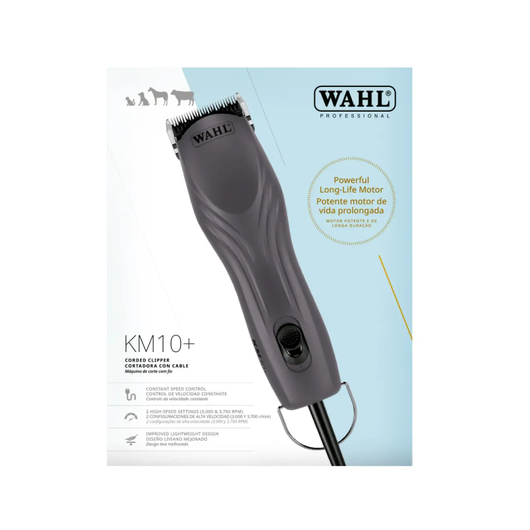MAQUINA DE TOSA ANIMAL KM10 PLUS - BIVOLT - WAHL
