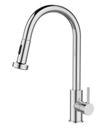 Monocomando cozinha extensivel Gourmet Bica Alta Cromada- Linha Ecoonocozi