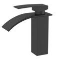 Monocomando banheiro bica baixa preto fosco - linha econobanho