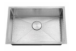 CUBA STANDARD 6040 INOX ESCOVADO S/ ACESSÓRIOS