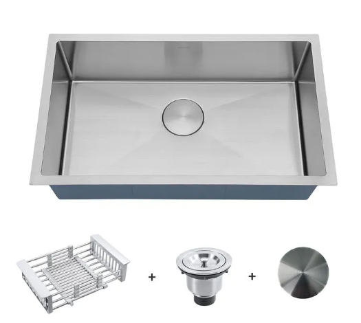 CUBA SOLO 7040 INOX ESCOVADO C/ ACESSÓRIOS1 x ARE-STD70401 x ARE-V114-01-AE / 1 x ARE-V114-02-AE / 1 x ARE-E04