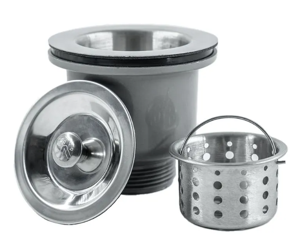 VALVULA COM CESTO 85MM V085-01-CR