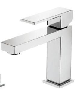 Torneira água fria quadrada - Cromado