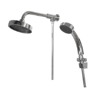 CHUVEIRO ARTICULADO C/DESVIADOR METAL