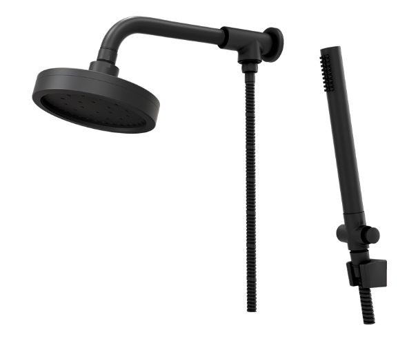 CHUVEIRO ARTICULADO C/DESVIADOR METAL FLEX.PVC