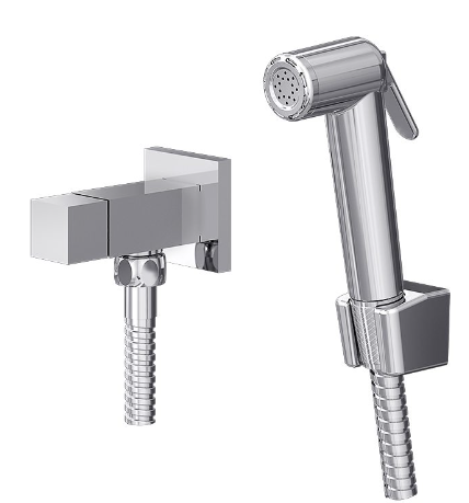 DUCHA HIGIÊNICA C/GAT.ABS .E FLEX.METAL