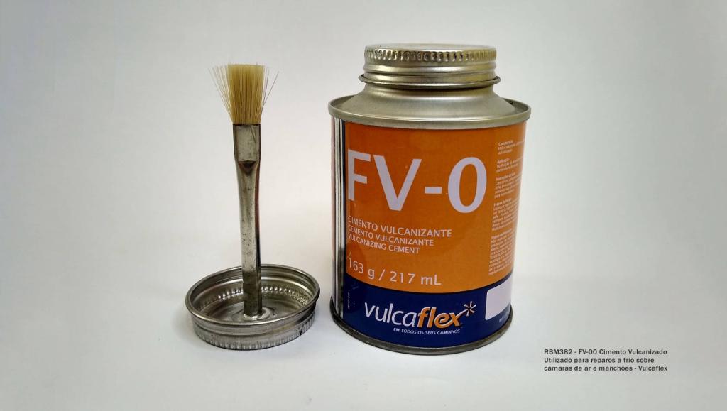 Cola Cimento Vulcanizante a Frio Fv-0 Lata 217ml 163g Vulcaflex