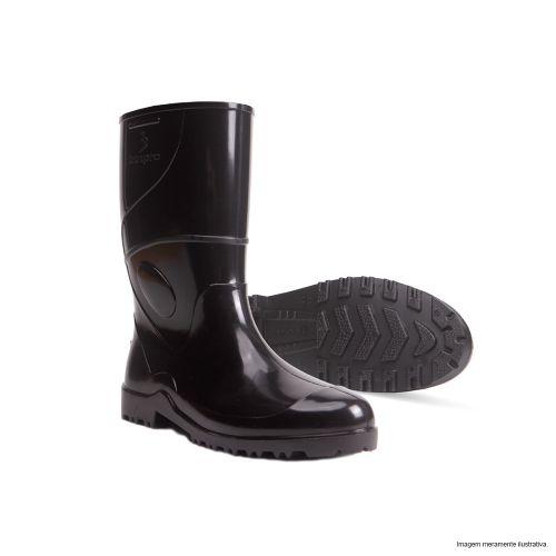 BOTA WORK CANO MEDIO PRETA C/ FORRO MEMBRANA FINA 39