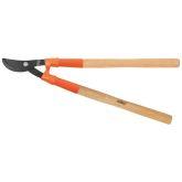 TESOURAO DE PODA METALICO COMCABO DE MADEIRA