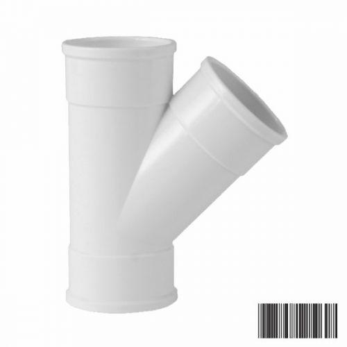 JUNÇÃO ESGOTO SIMPLES  45° 100X100MM