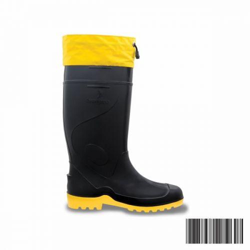 BOTA PVC PRETA ACQUATIC C.EXTRA LONGO 40 162