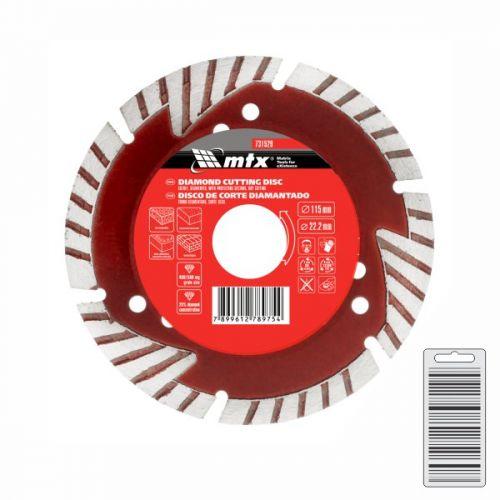 DISCO DIAM.SEG.TURBO PREMIUM 115MMX22,2MM 731529