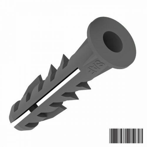 BUCHA POLIET.C/ANEL U/B 10MM CINZA