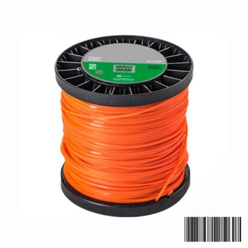 LINHA NYLON EKILON QUADRAD.APAR.GRAMA 3,0MM LARANJA -METRO