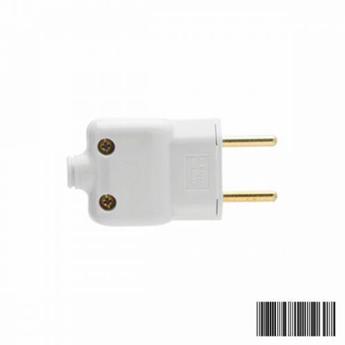 PLUGUE MACHO 2P 10A 250V BRAN.14240