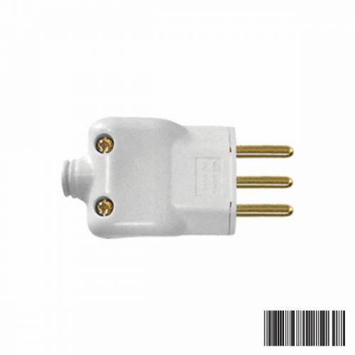 PLUGUE MACHO 2P+T 10A 250V BRAN.14350