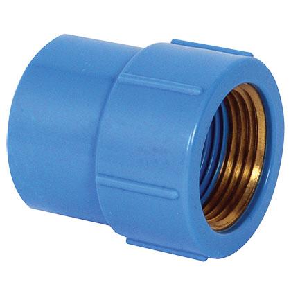 LUVA AZUL COM BUCHA LATAO 25X1/2POL