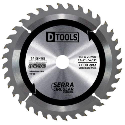 SERRA CIRCULAR 7 1/4 24D C/VIDEA DTOOLS