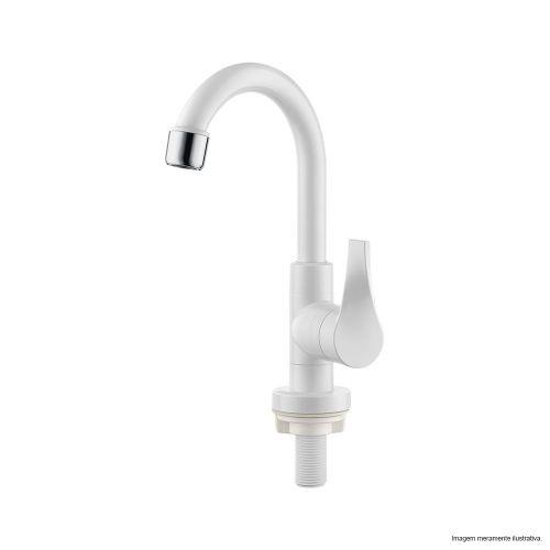 TORNEIRA LAVATORIO MESA BICA MOVEL TWIST COLOR BRANCA HERC 2960