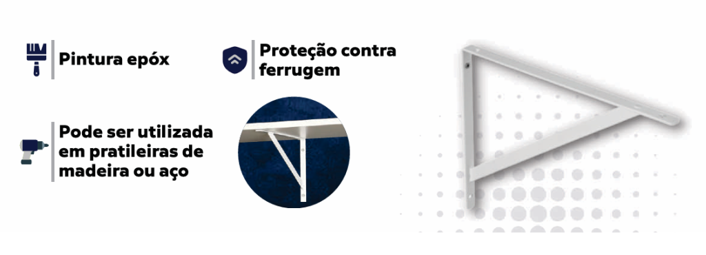 MAO FRANCESA ''A'' BRANCA 15CM