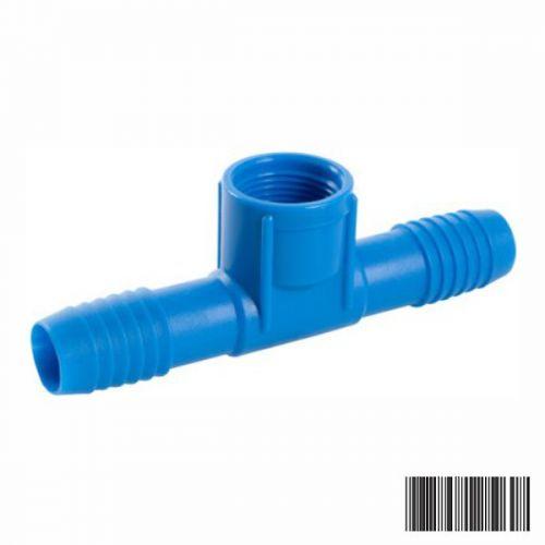 TE PARA MANGUEIRA ROSCA INTERNA AZUL 1/2''