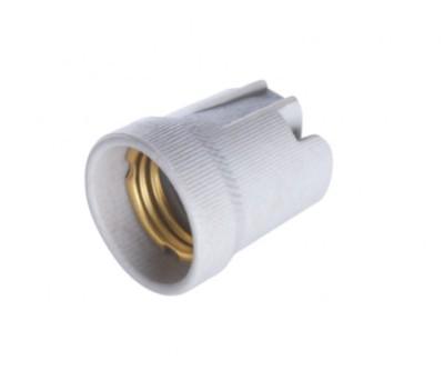 PORTA LAMPADA E27-4A/250V-PORCELANA