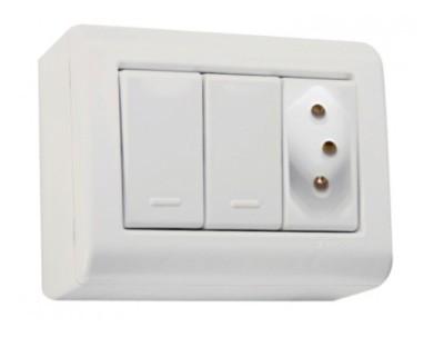 CX+TAMPA+2 INT.SIMPLES+TOMADA 10A