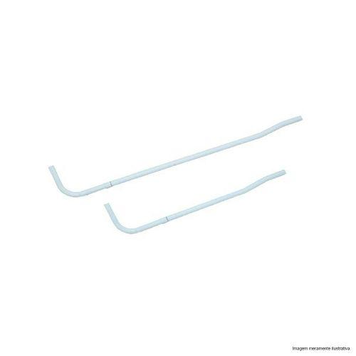 TUBO PARA CAIXA DE DESCARGA DN40 LONGO COM CURVA KRONA 790 B