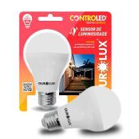 LAMP BULBO LED 6500K 09W/BIV. E27 CONTROLED SENSOR LUM. DIA/NOITE OUROLUX